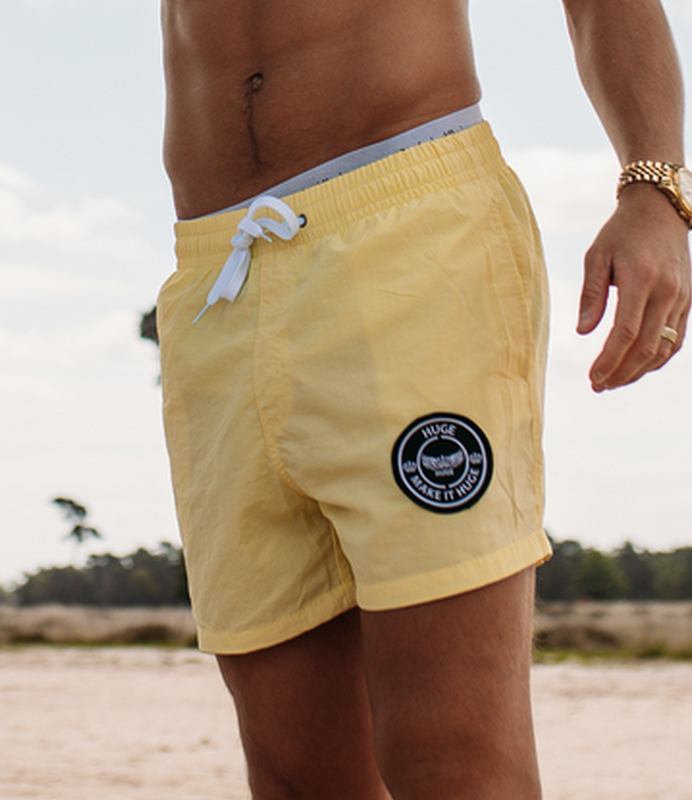 Soft yellow Swim shorts