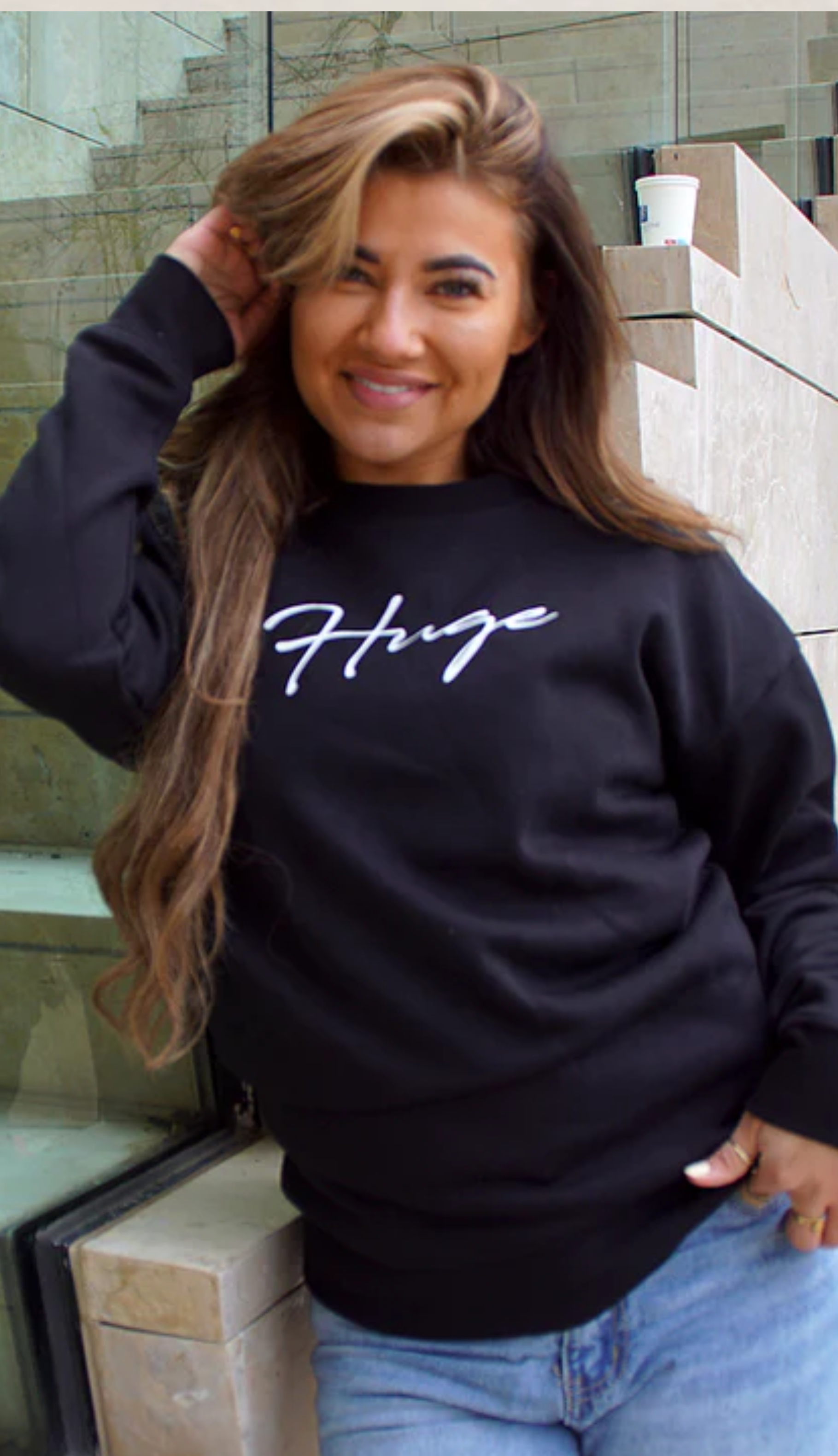 Sign Black Sweater