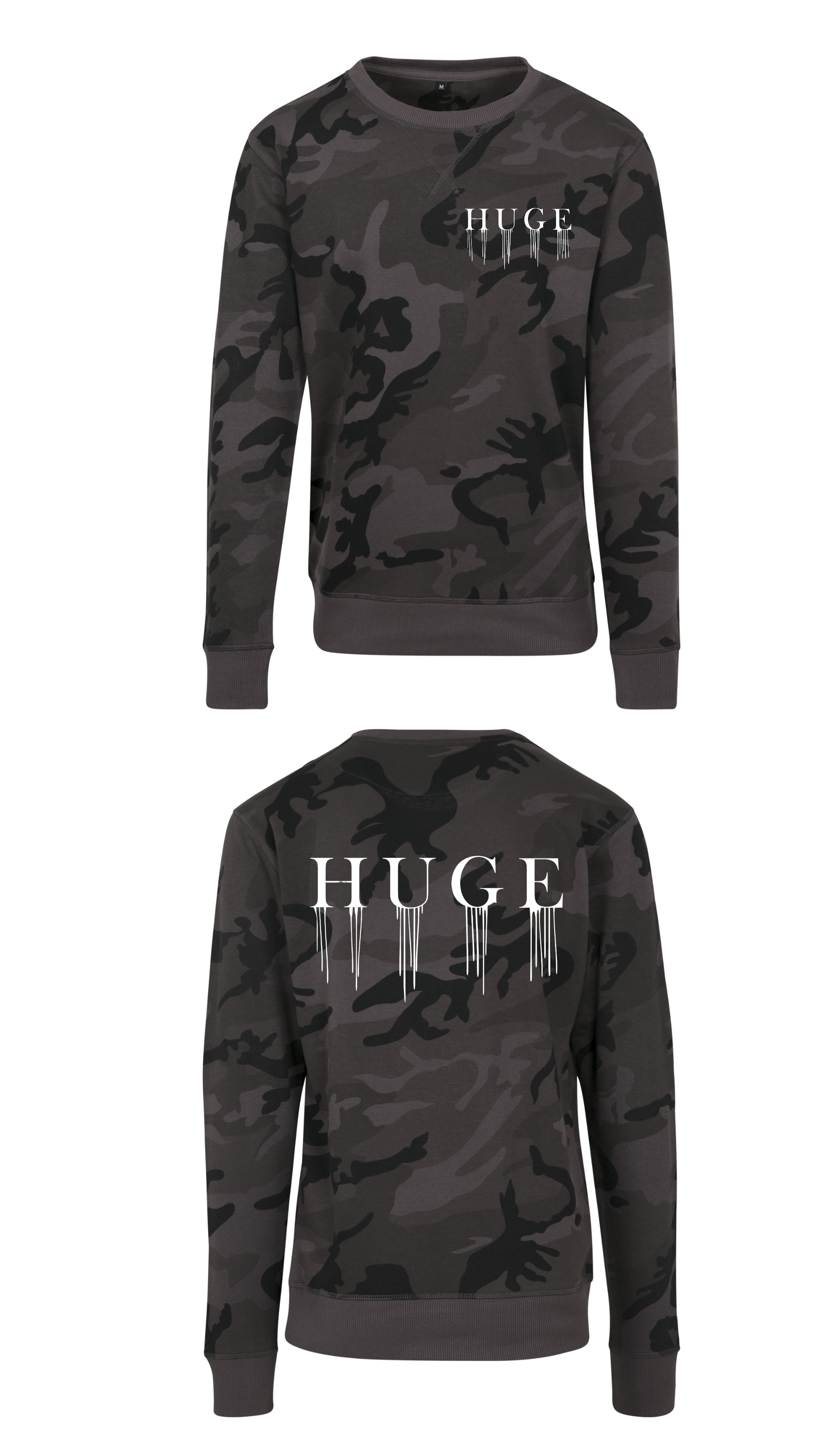 Drip sweater Camo (4 kleuren)