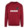 Burgundy City Sweater